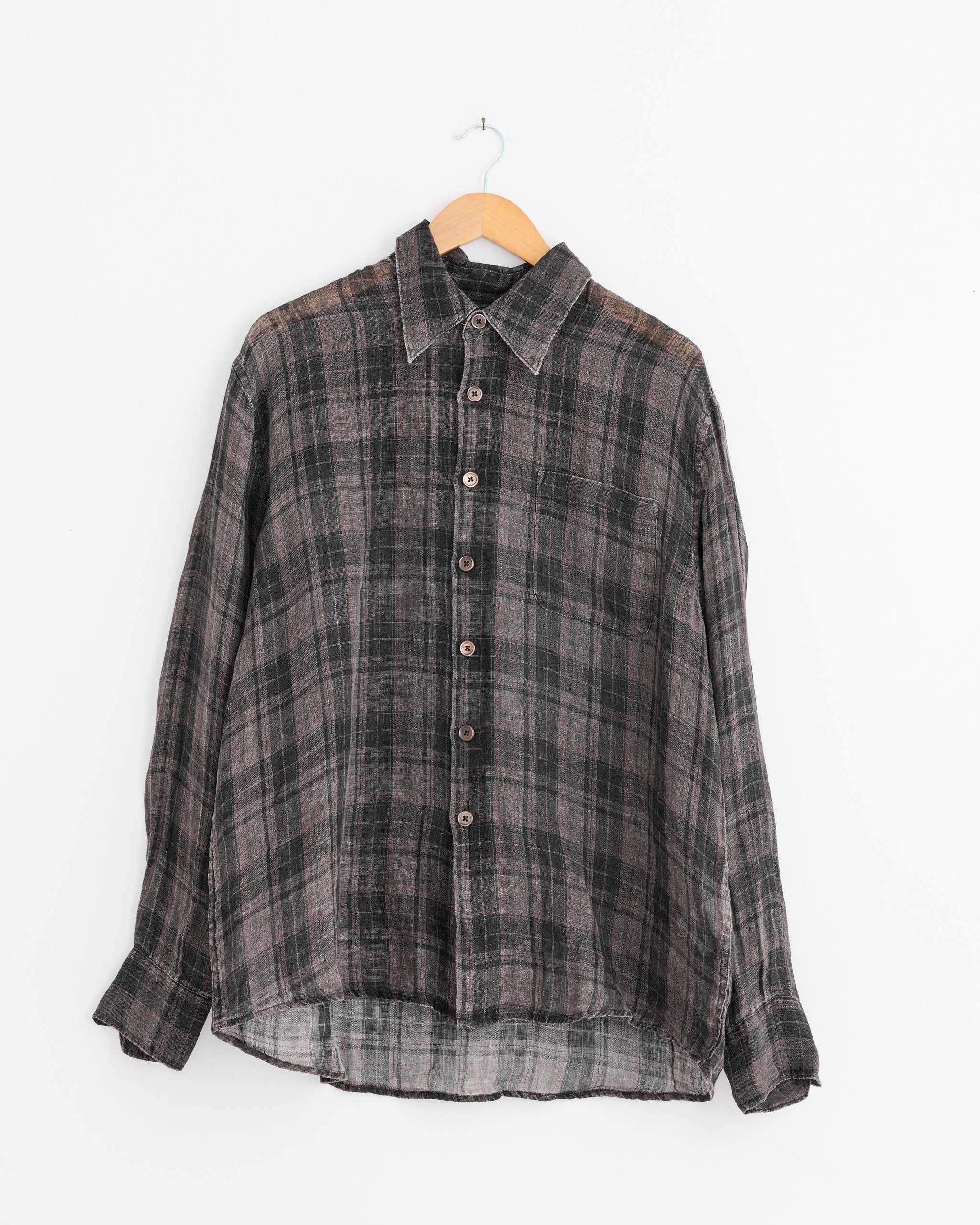 Above Shirt in Penumbra Check