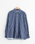 Borrowed Shirt in Check Please Print