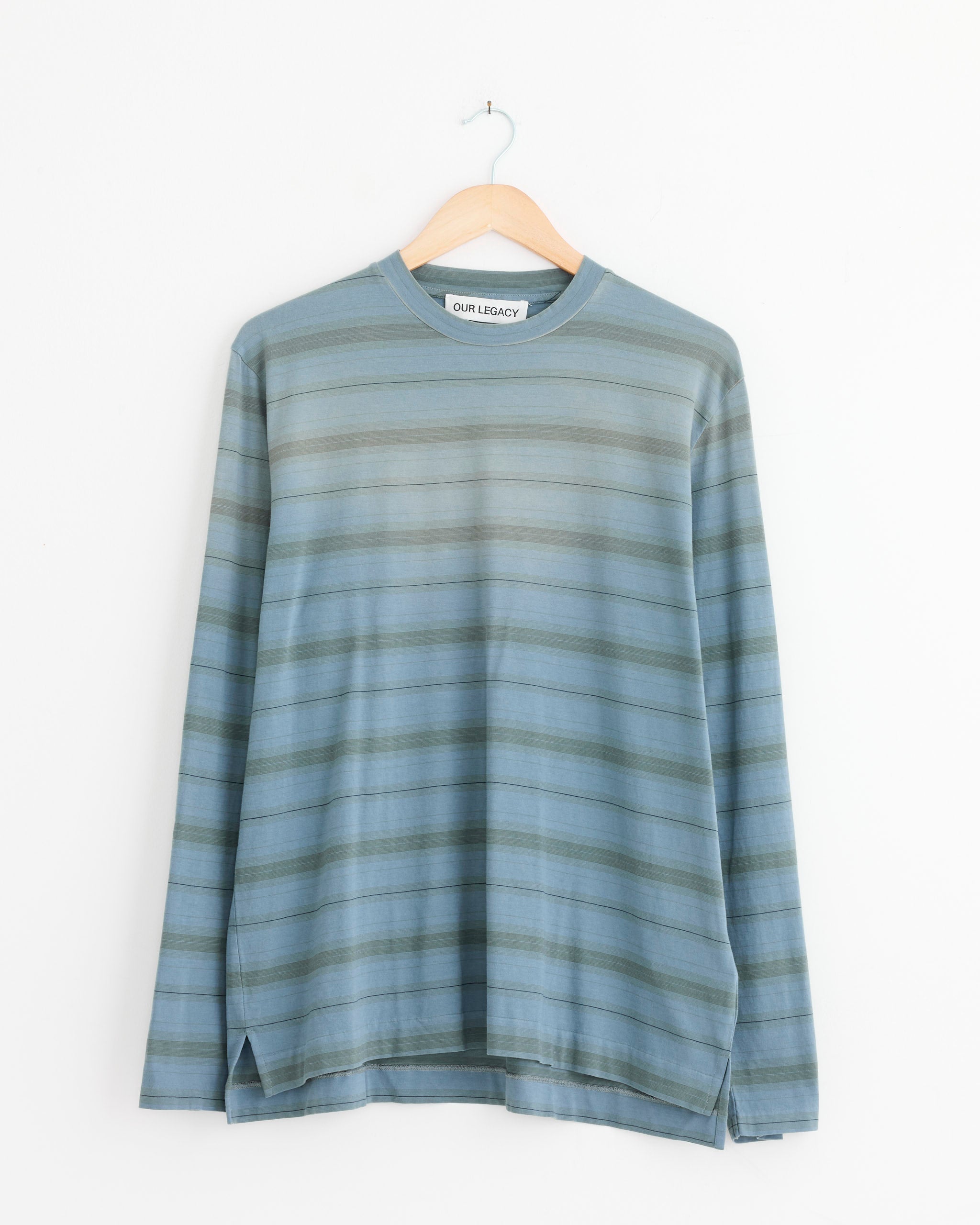 Box T-Shirt in Spray Fade Ghost Stripe