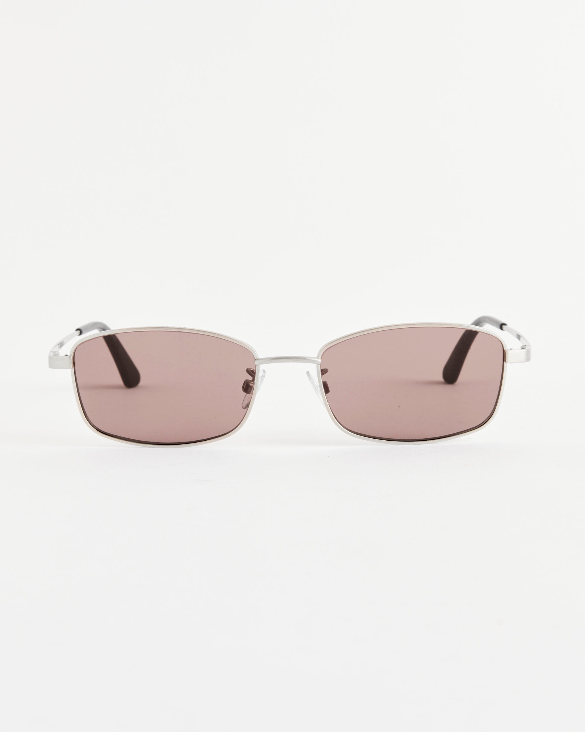 Librarian Sunglasses in Silver Hawk