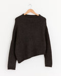 Askew Pullover in Blackened