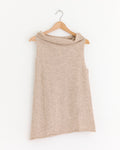 Askew Shell Top in Oatmeal