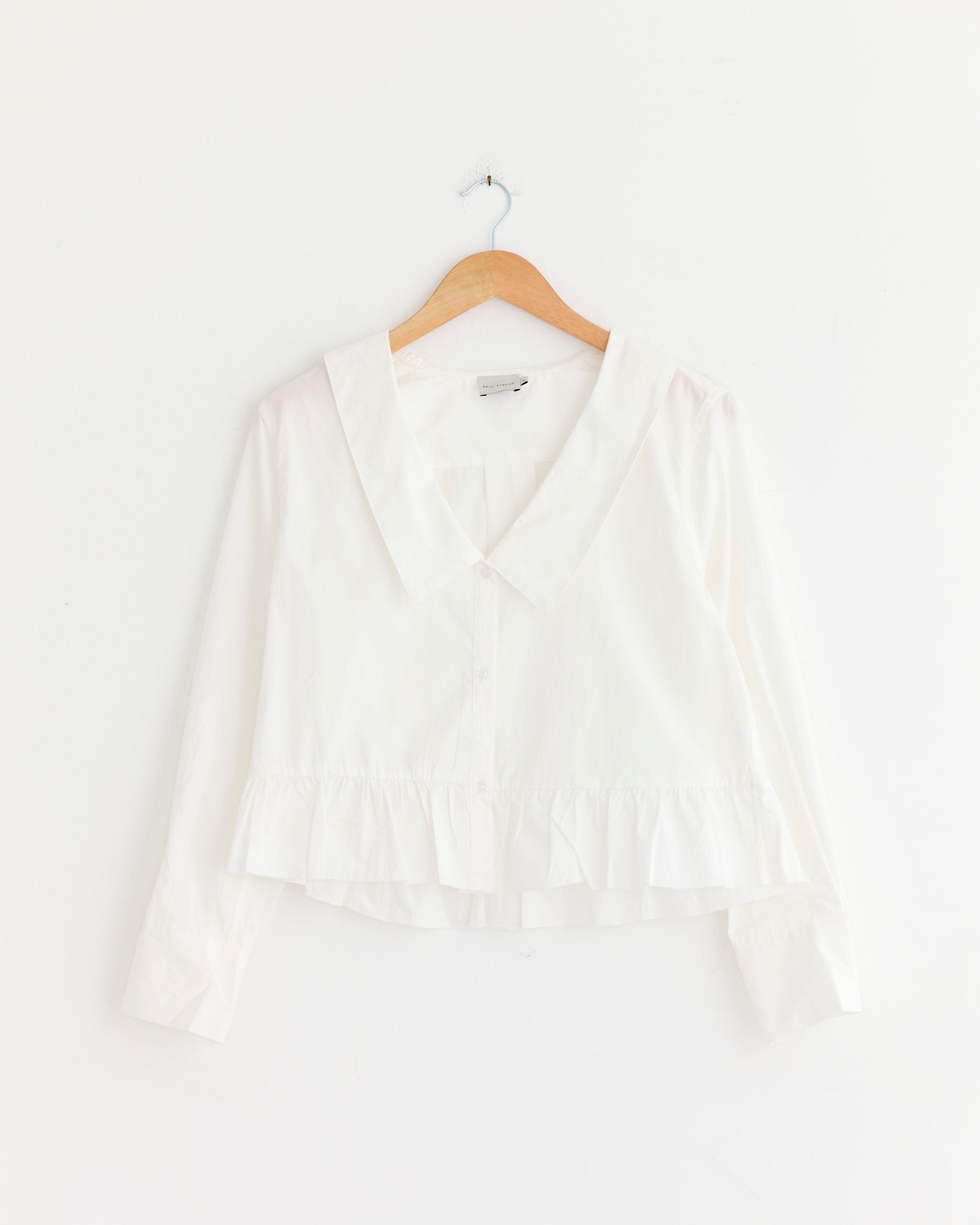 Sweep Shirt in White