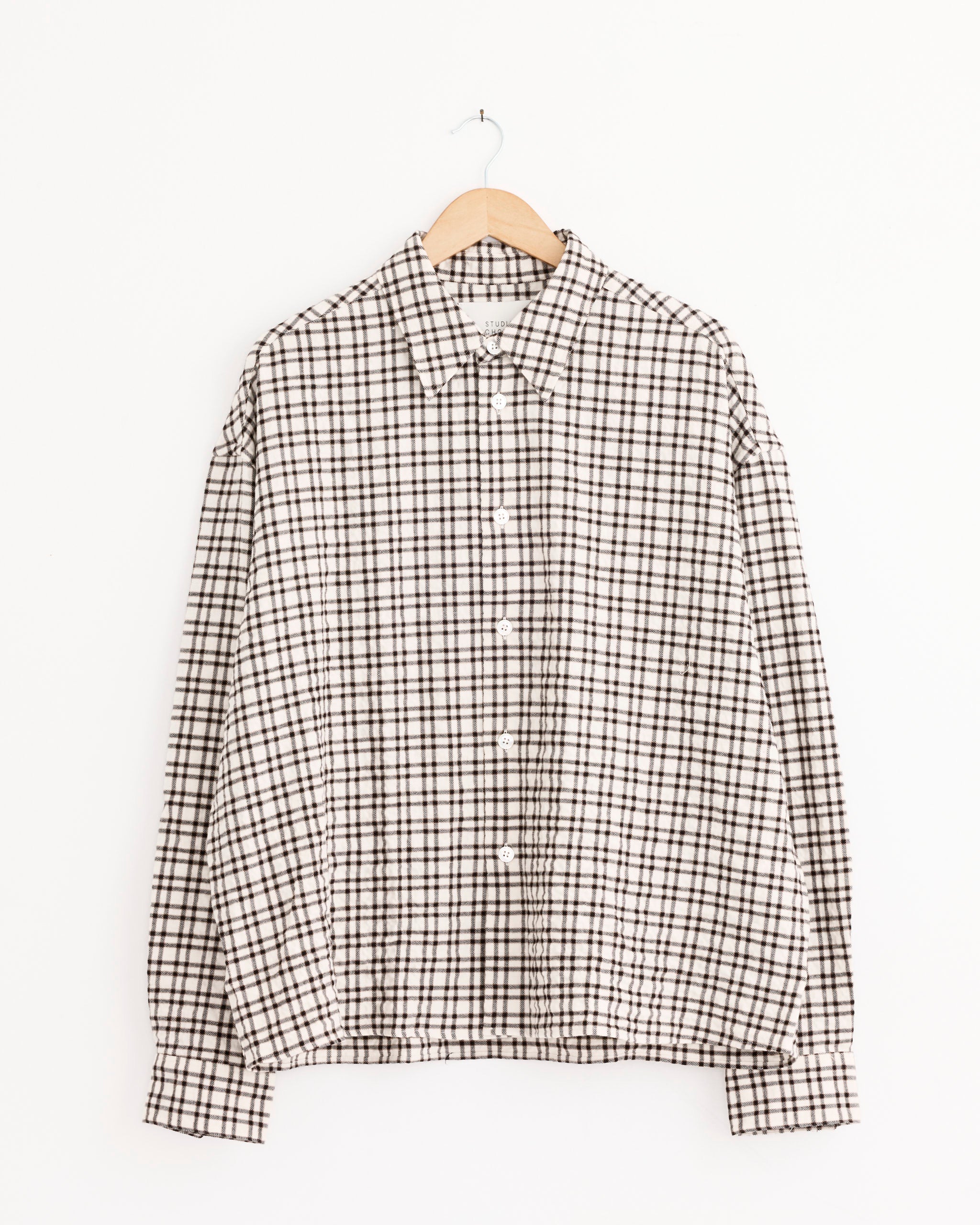 Nostra Shirt in Canvas/Black Check