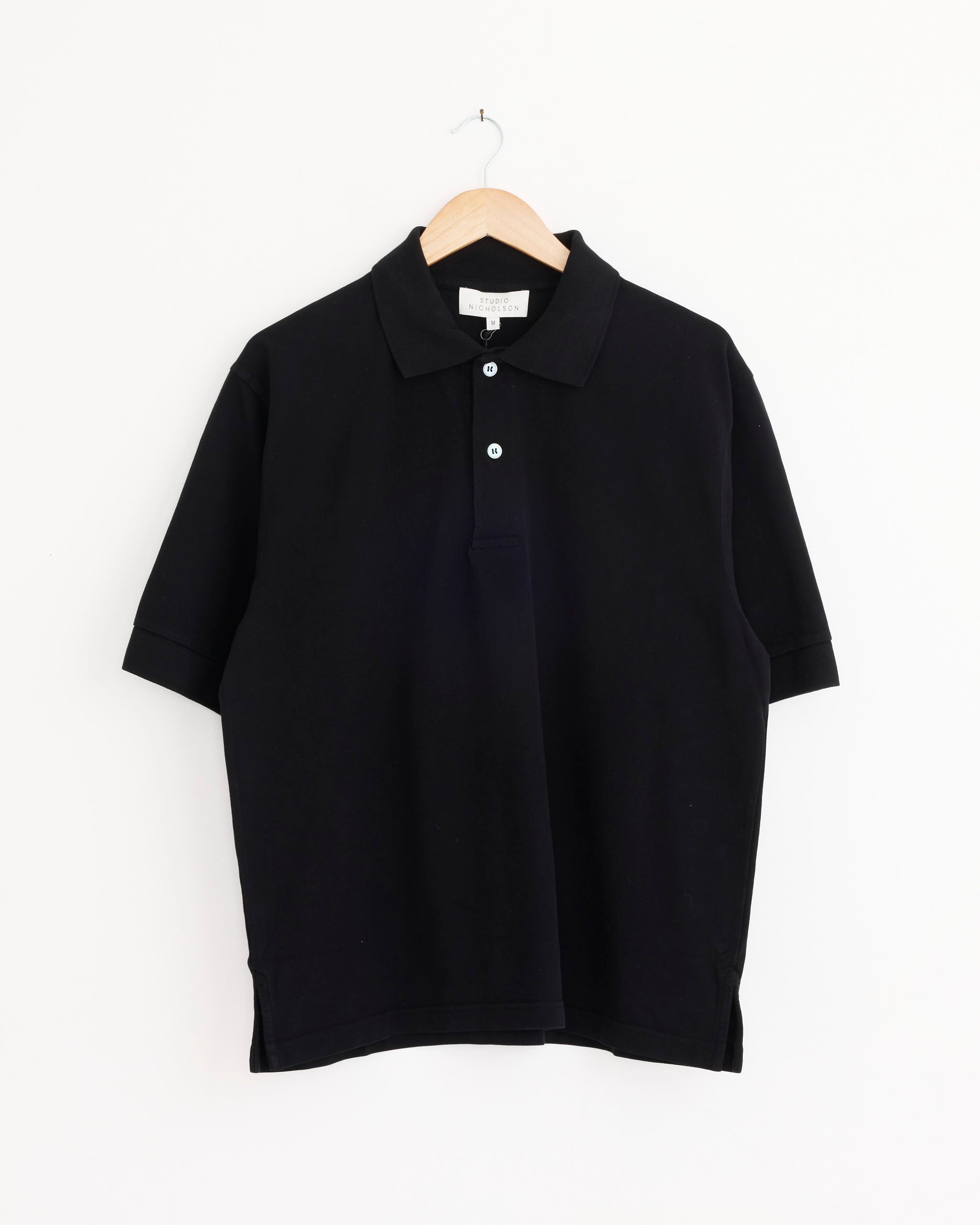 Balato Polo in Washed Black