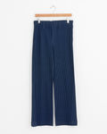 Tailored Pleats 1 Pant in Manarola Boat Navy