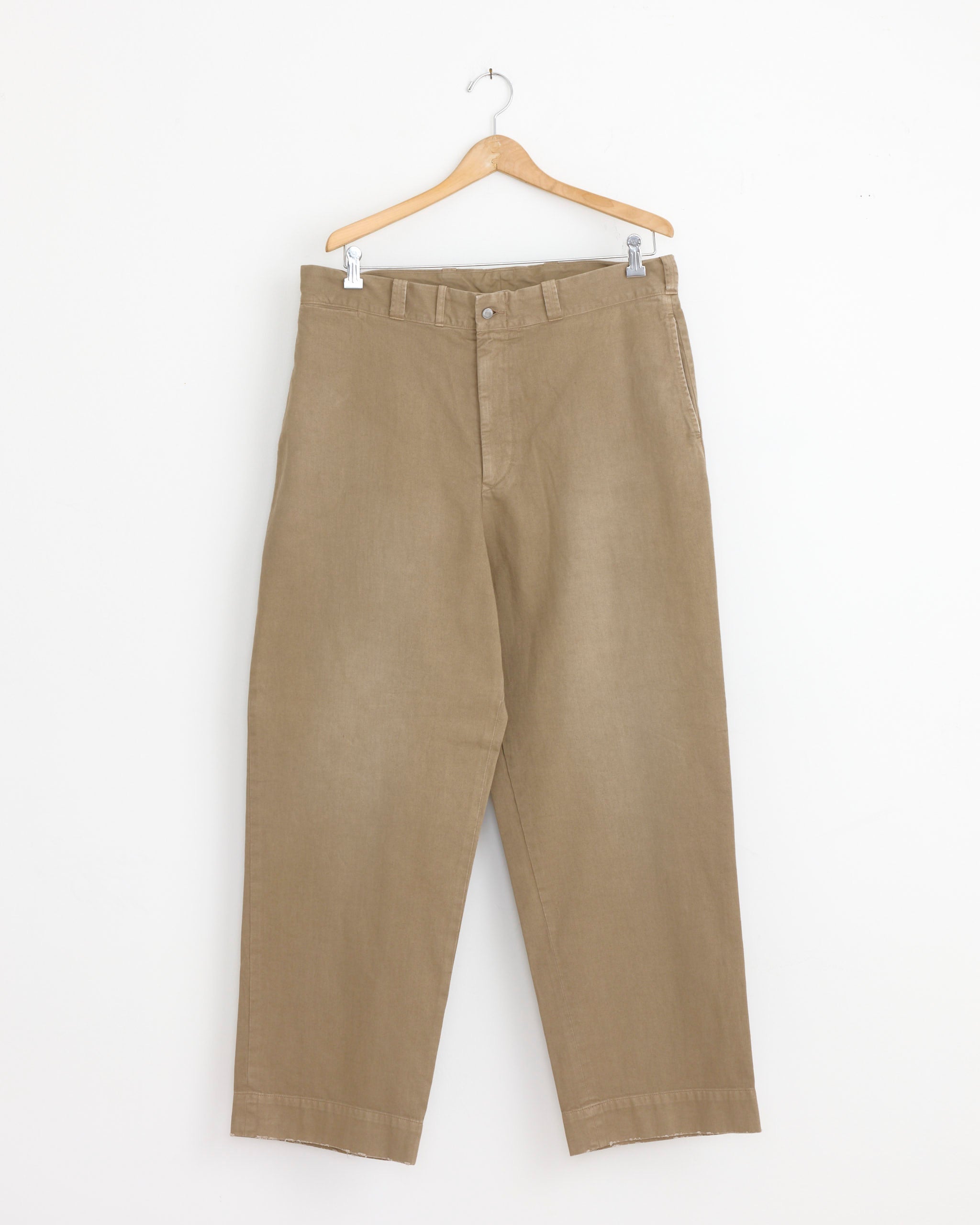 Vintage Twill Work Pant in Beige