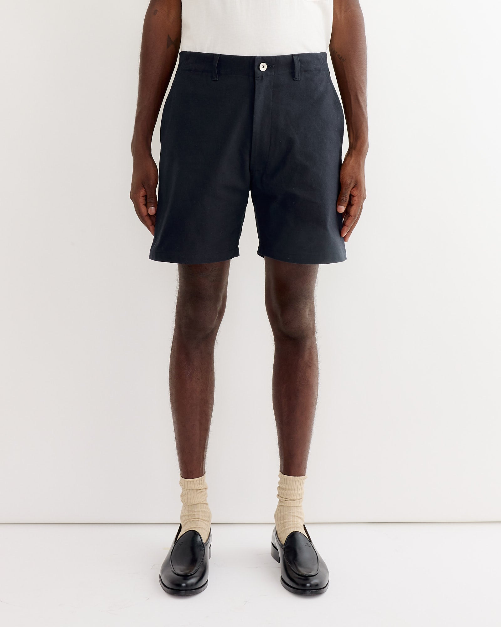 Mar Short in Duck Canvas Black