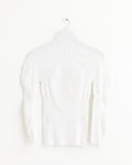 A Poc Skin Turtleneck Top in White