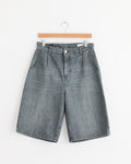Rivet Short in Stonewashed Grey