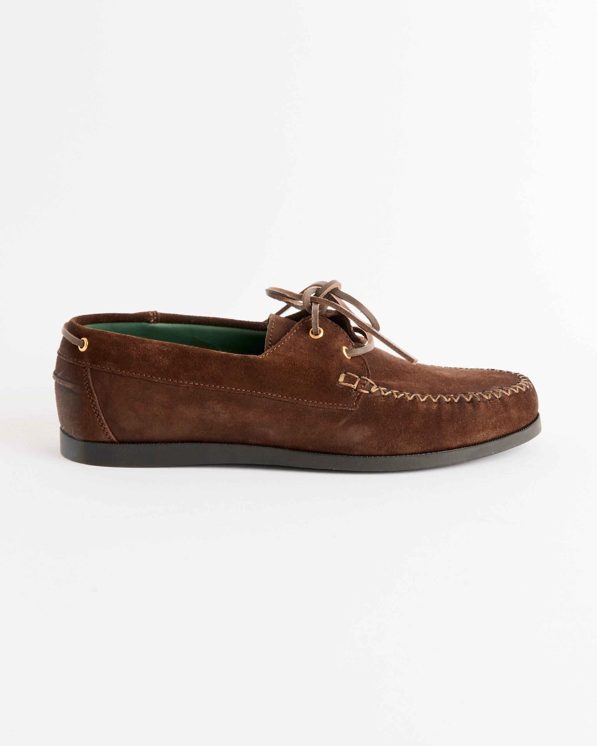 Boatman Suede in Dark Brown