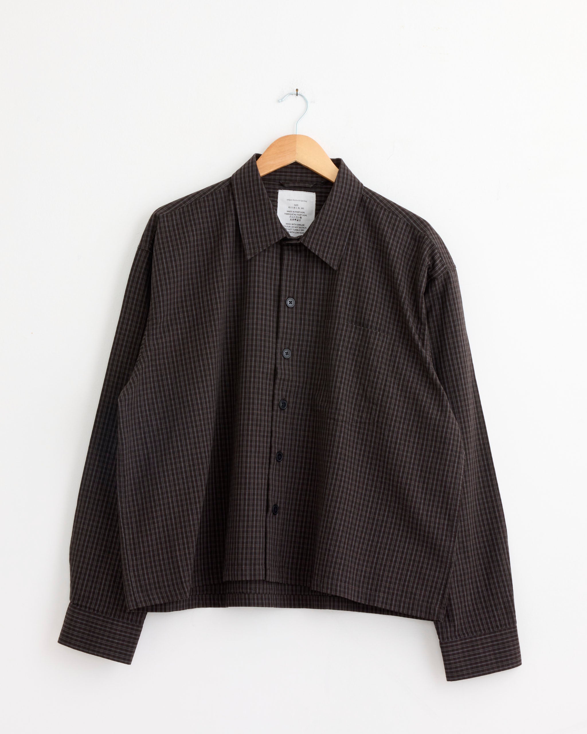 Priority Shirt in Dark Check