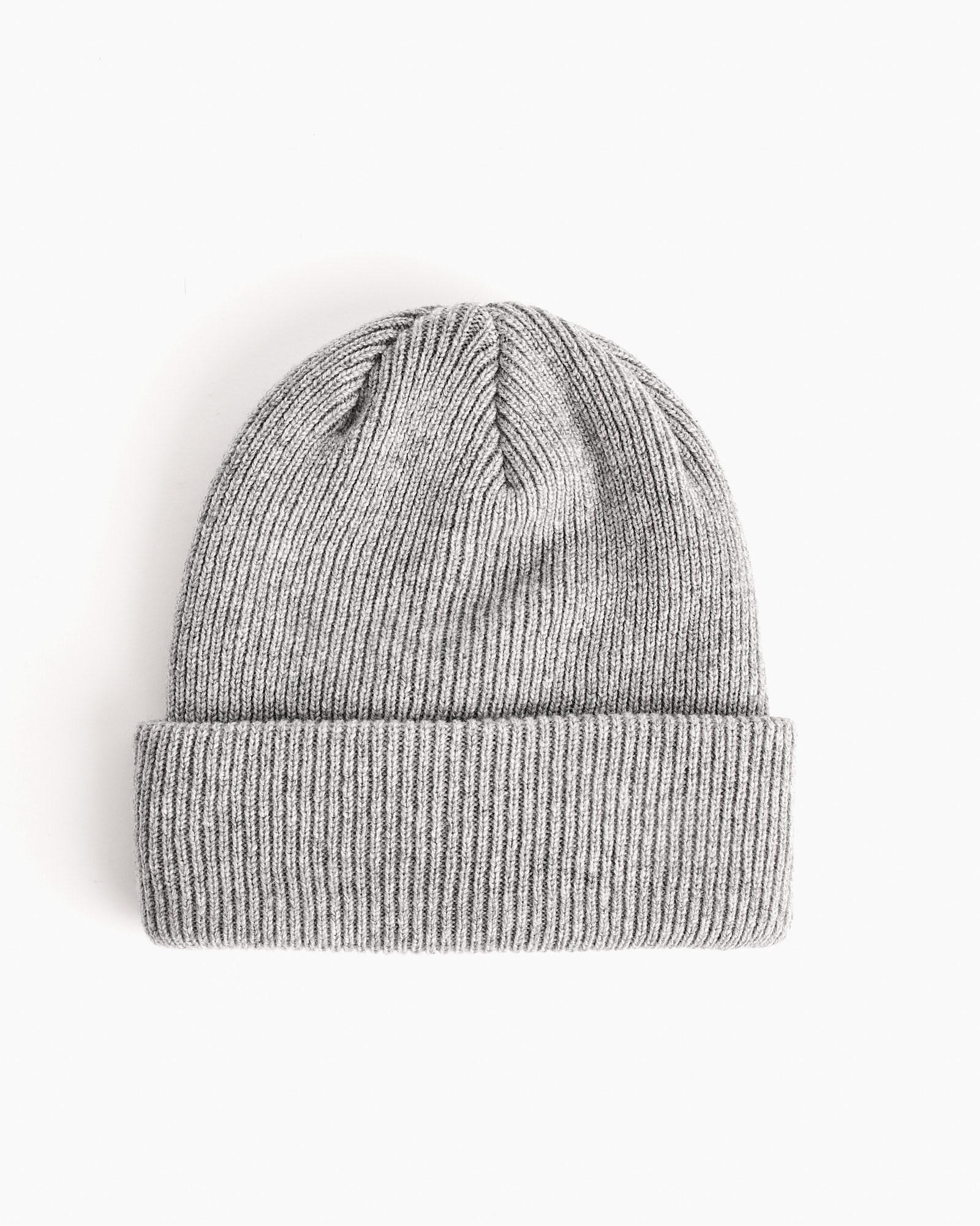 Cashmere Beanie in Heather Grey