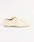 Souris Flat Classic Derbies in White