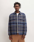 The Flannel Filled Shirt Jacket | Heritage Blue / Black / Navy / Heather Charcoal