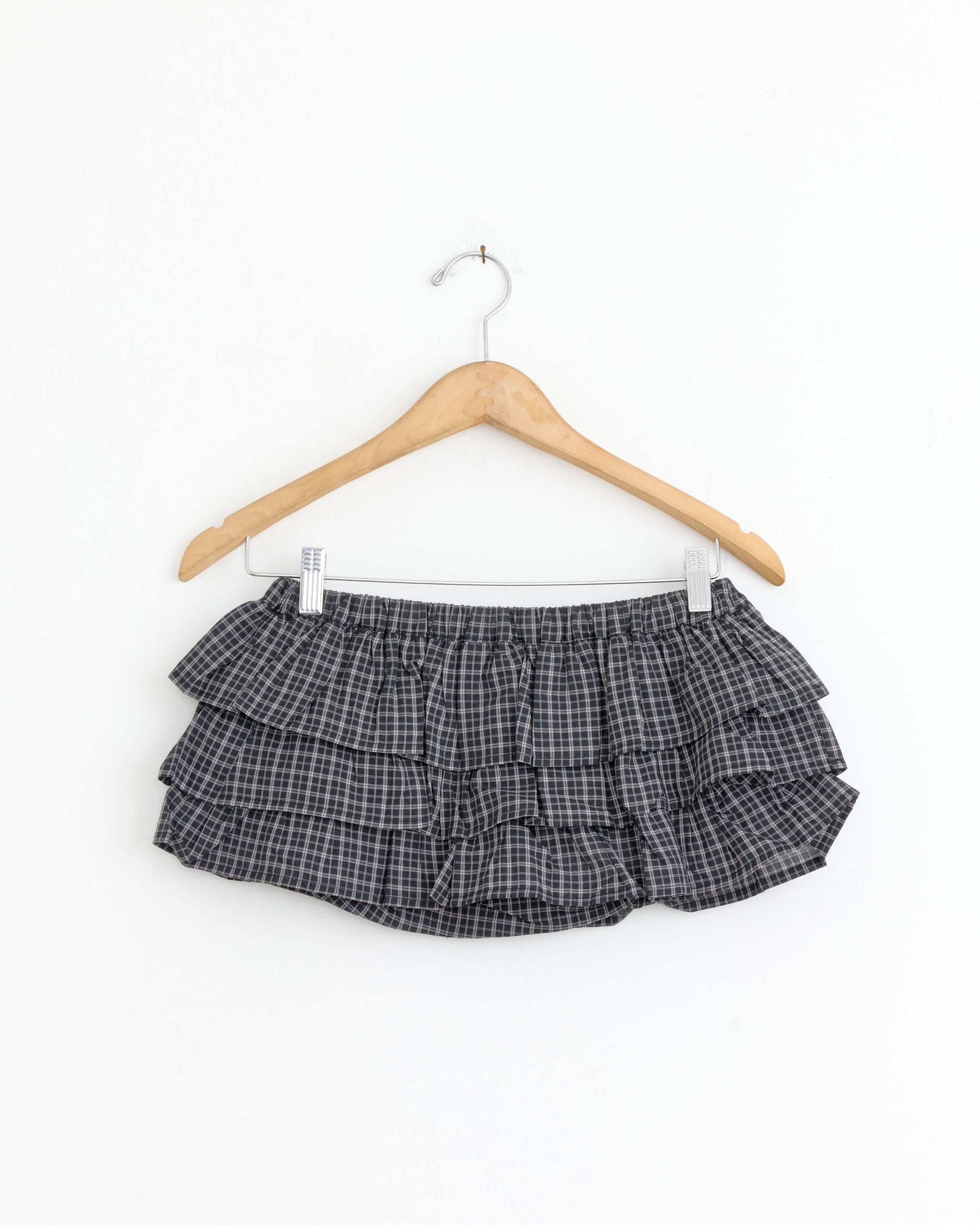 Jardin Short in Black Check