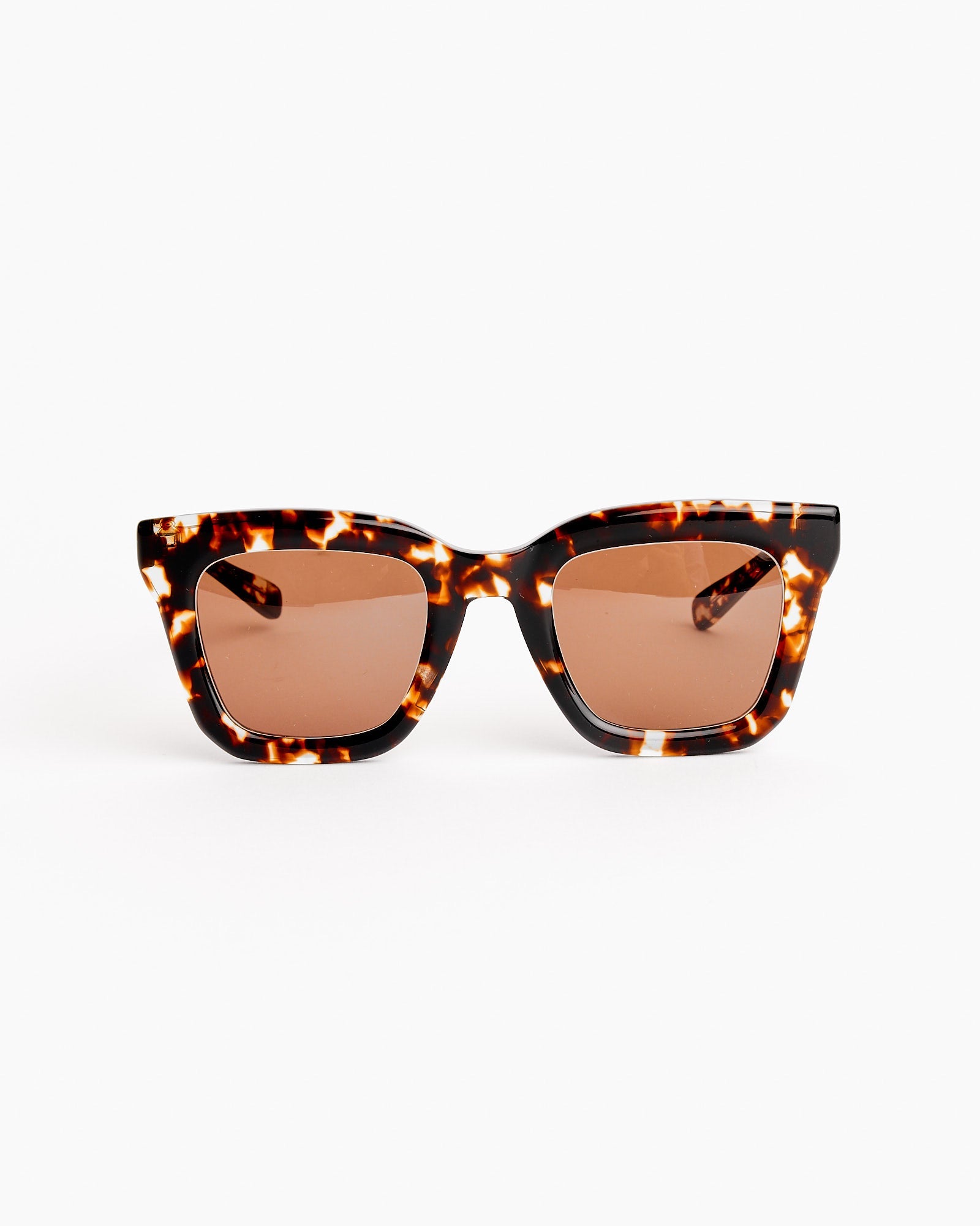 Cornell Sunglasses in Honey Tortoise/16K Gold/Choco Brown