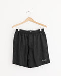Long Boxer Short in Black Logo