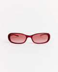 Code Sunglasses in Dark Red