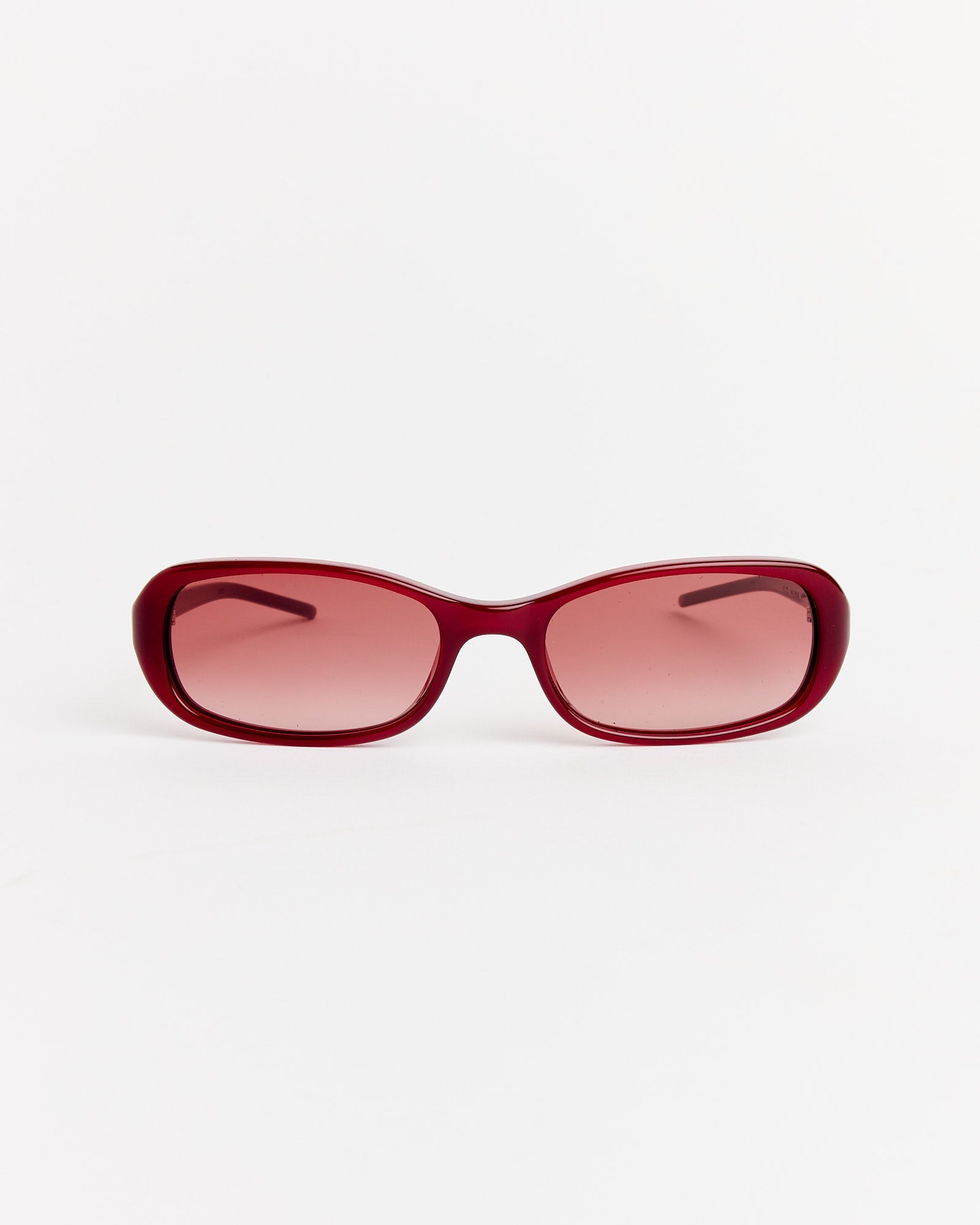 Code Sunglasses in Dark Red