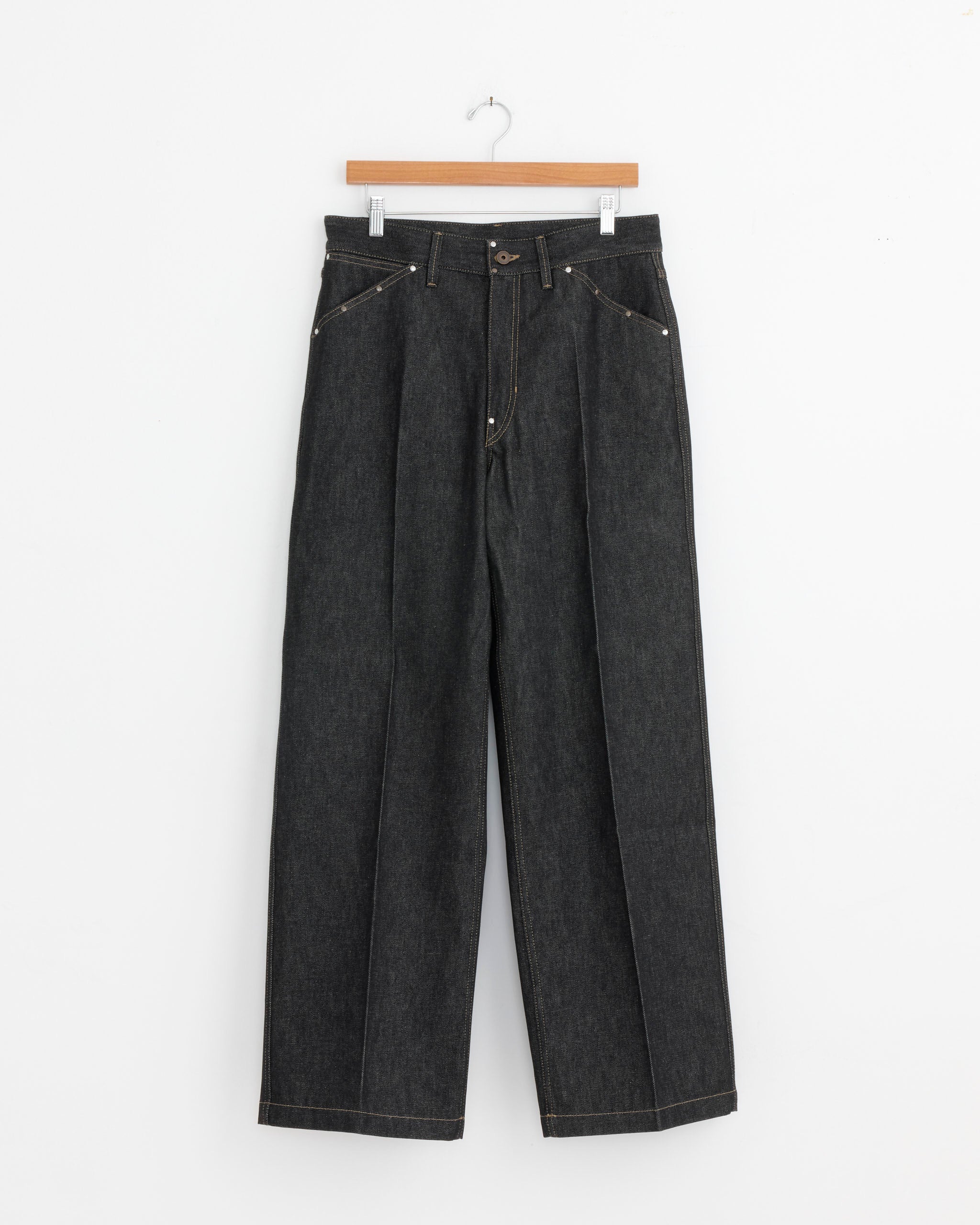 Wide Stud Pant in Slate