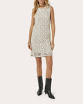 Wiwianne Knotted Macramé Mini Dress