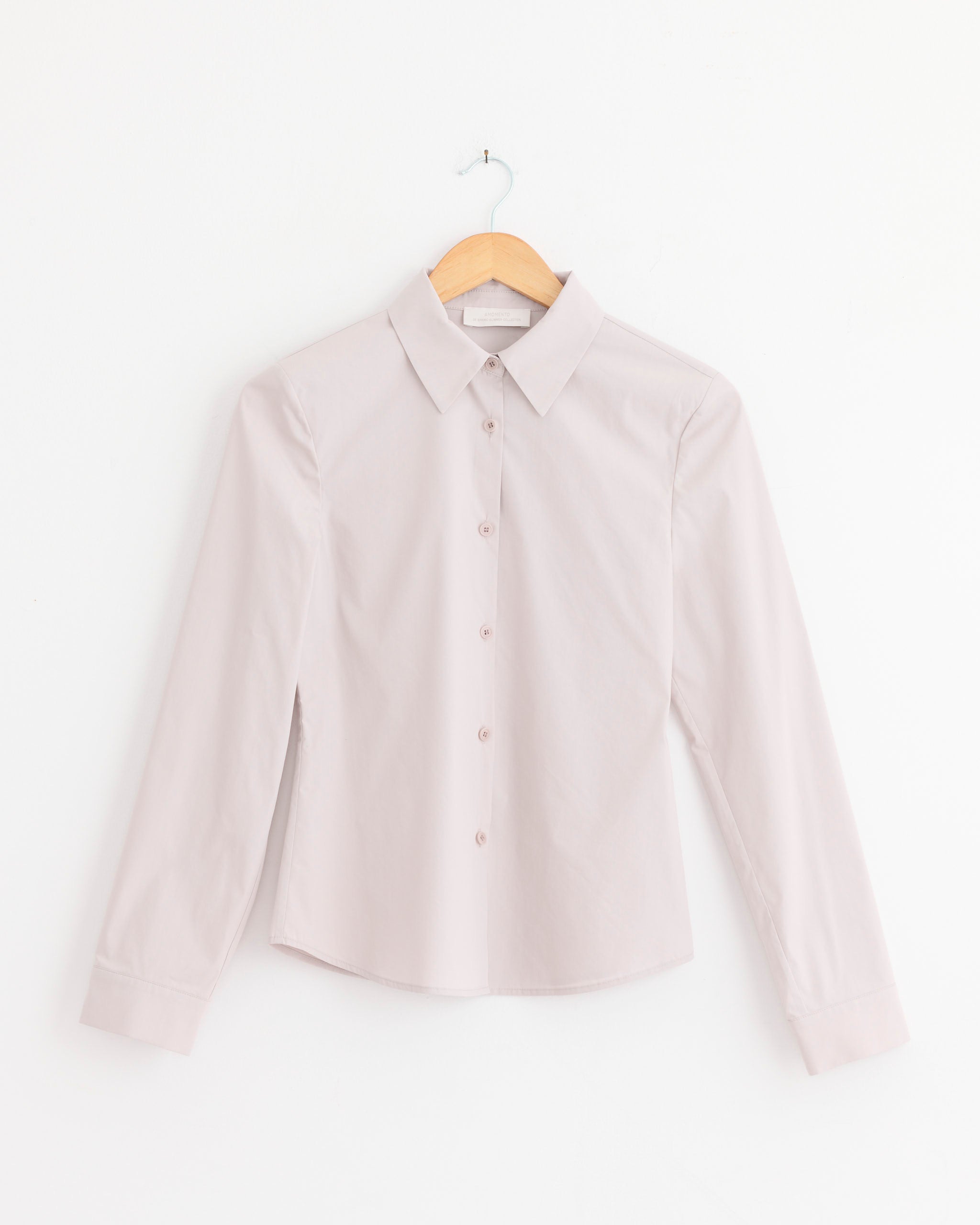 Slim Shirt in Beige