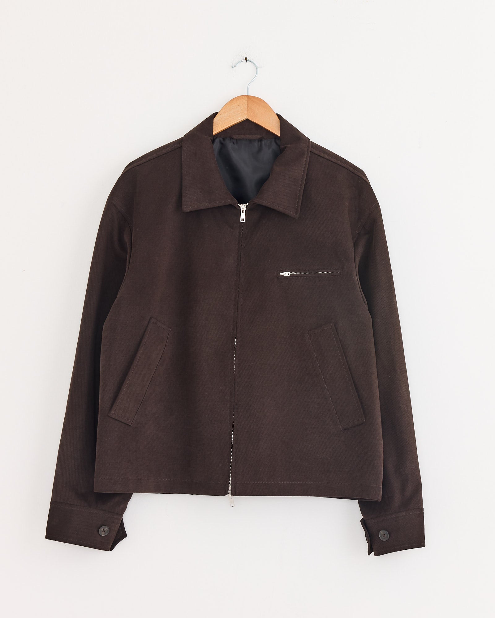 Postal Jacket in Brown
