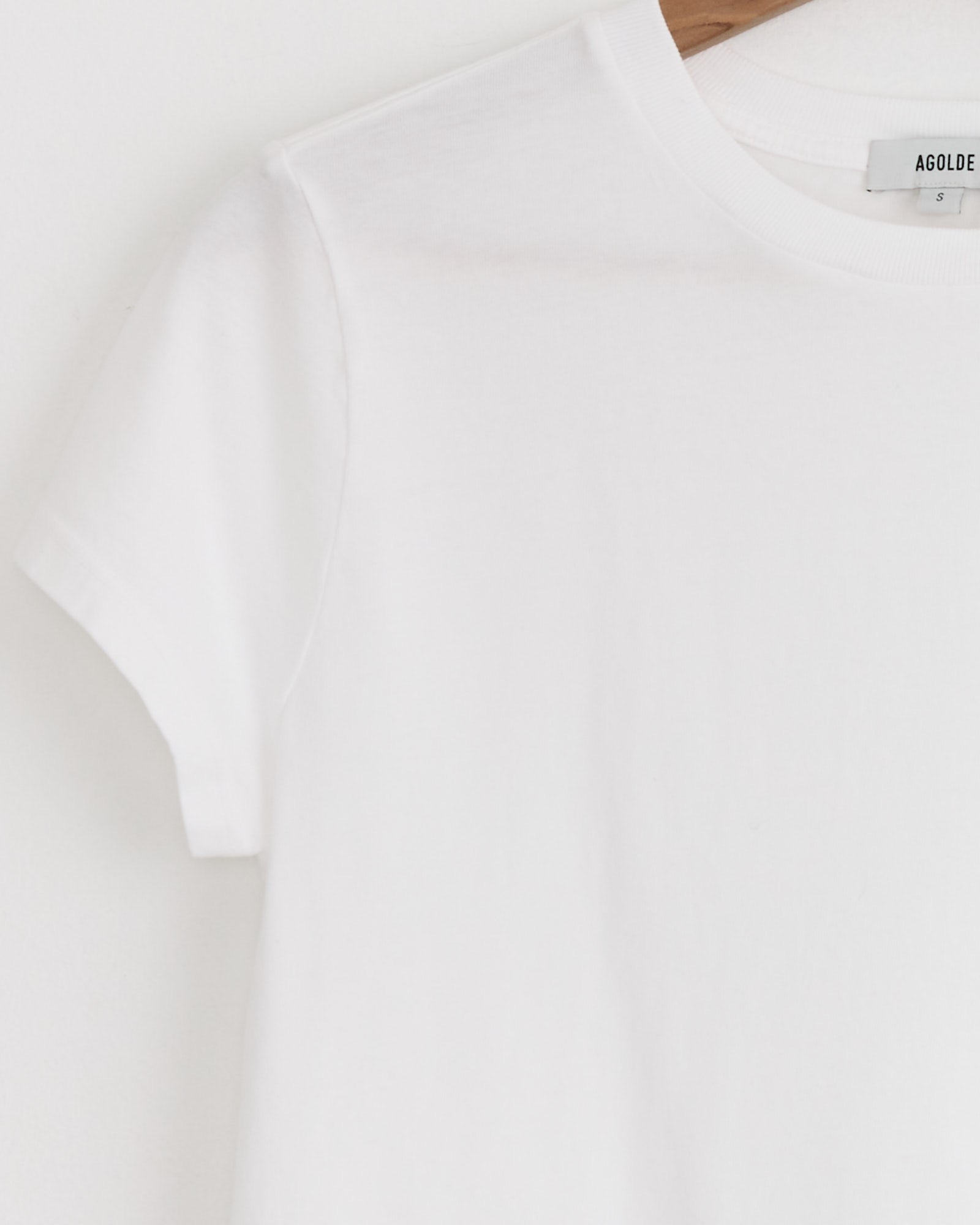 Adine Shrunken Tee in White