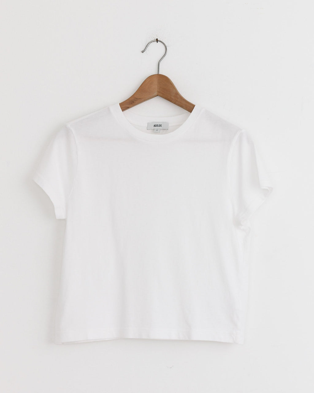 Adine Shrunken Tee in White