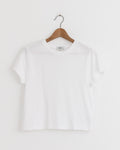 Adine Shrunken Tee in White