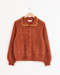 Ahmi Cardigan in Terracotta