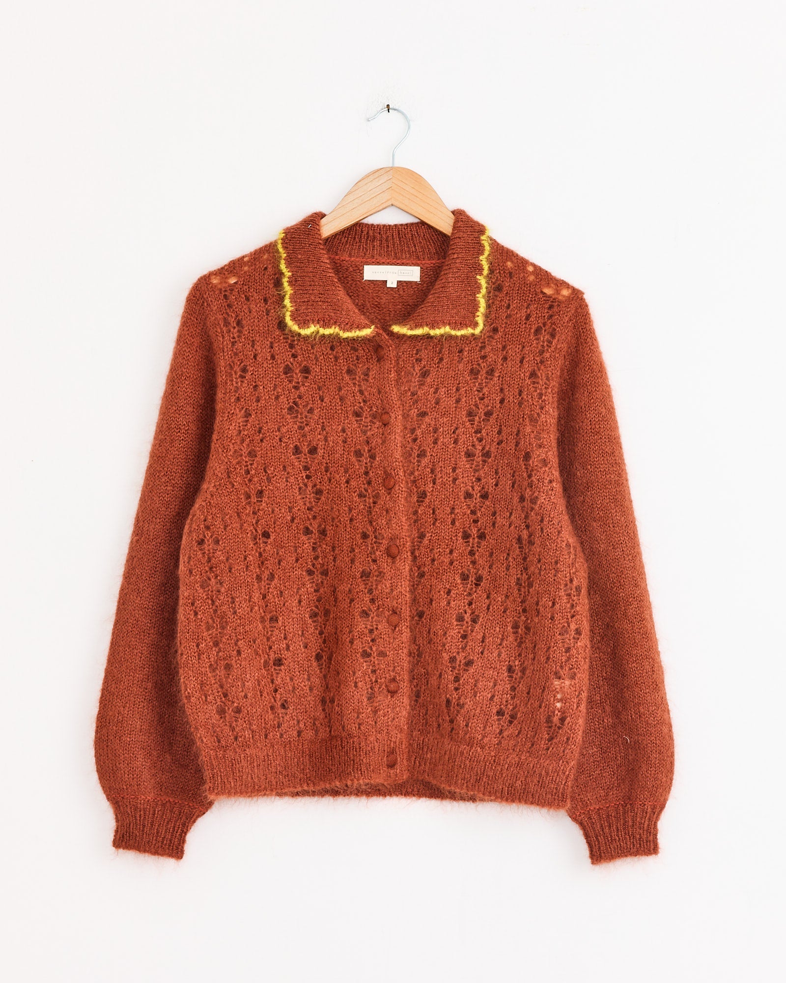 Ahmi Cardigan in Terracotta