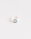 Faro Blue Ear Cuff