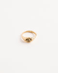 Faro Es Vedra Ring in Gold Plated/Lemon Quartz