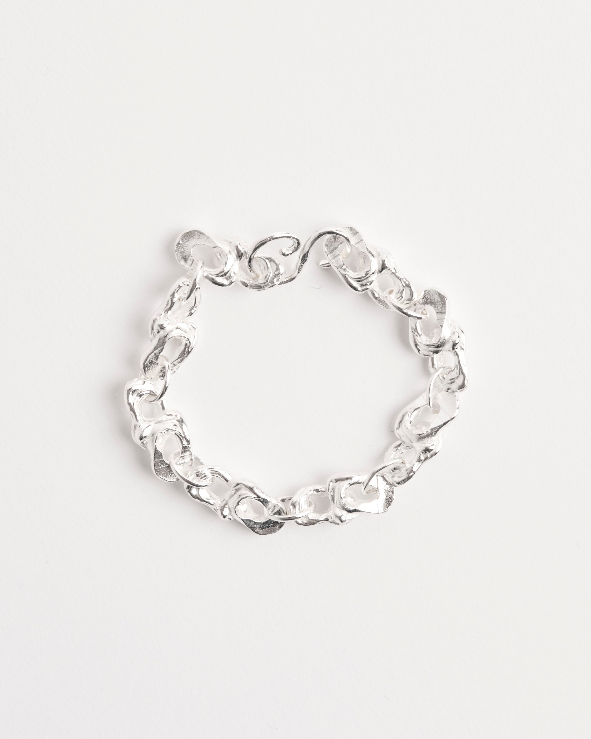Eslabon Bracelet in Sterling Silver