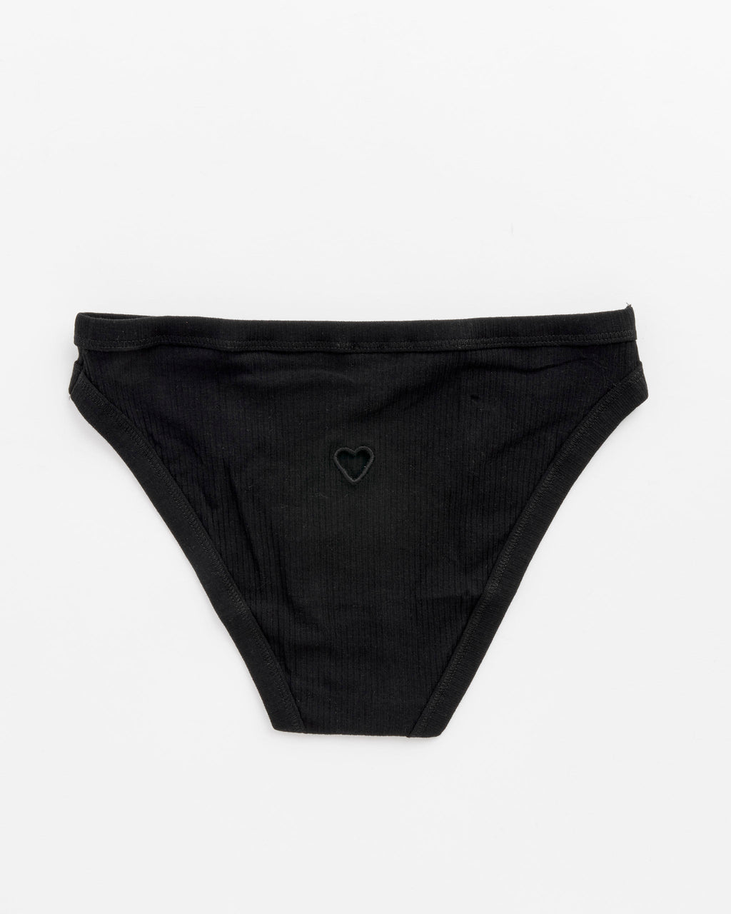 Heart Bell Pants in Black