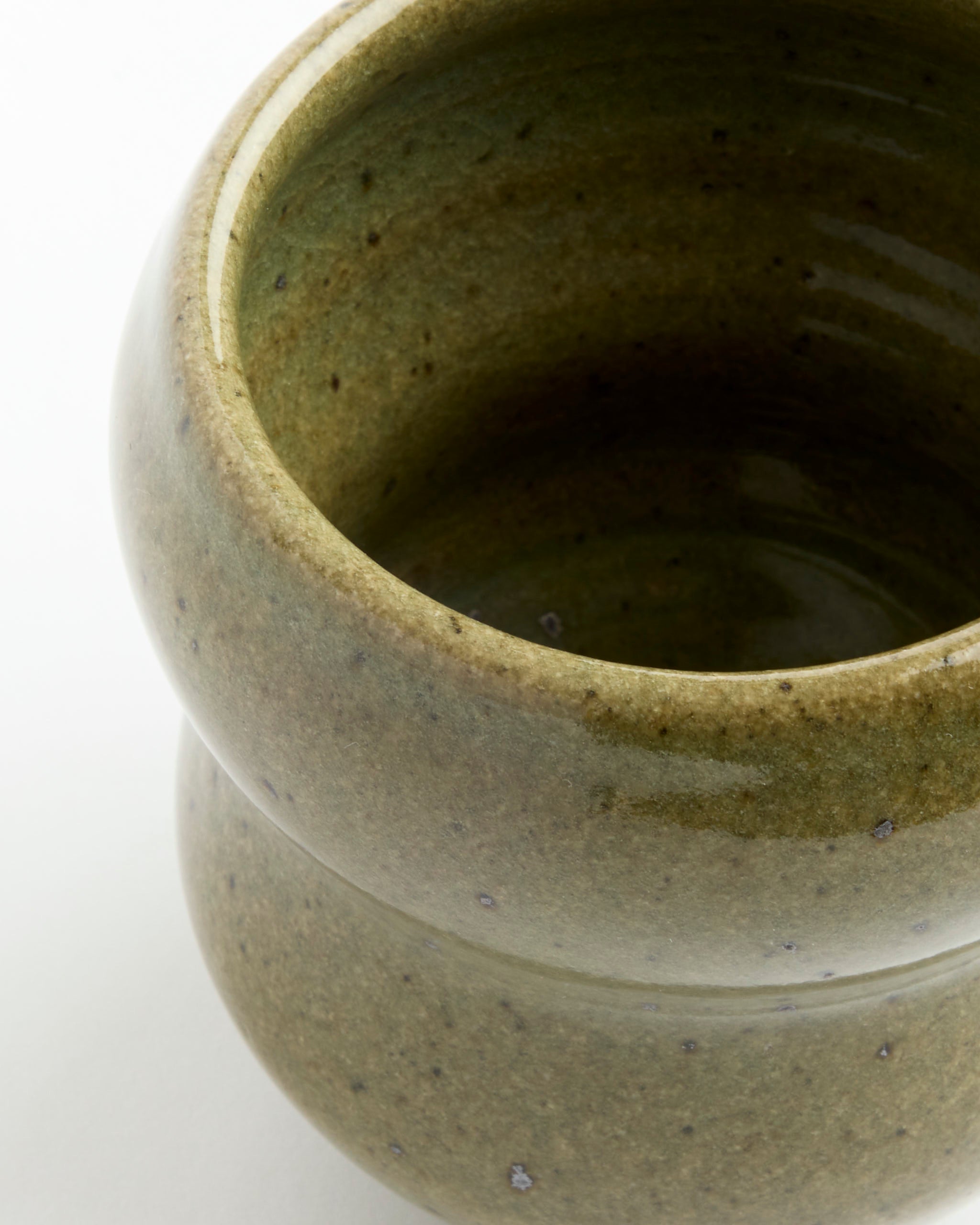 Gourd Cup in Apple Green
