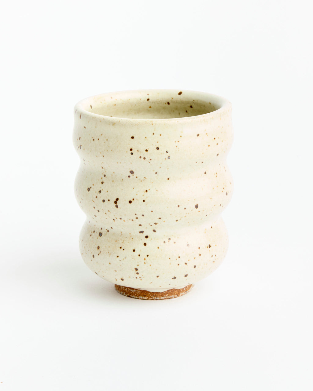 Wave Form Cup in Matte White