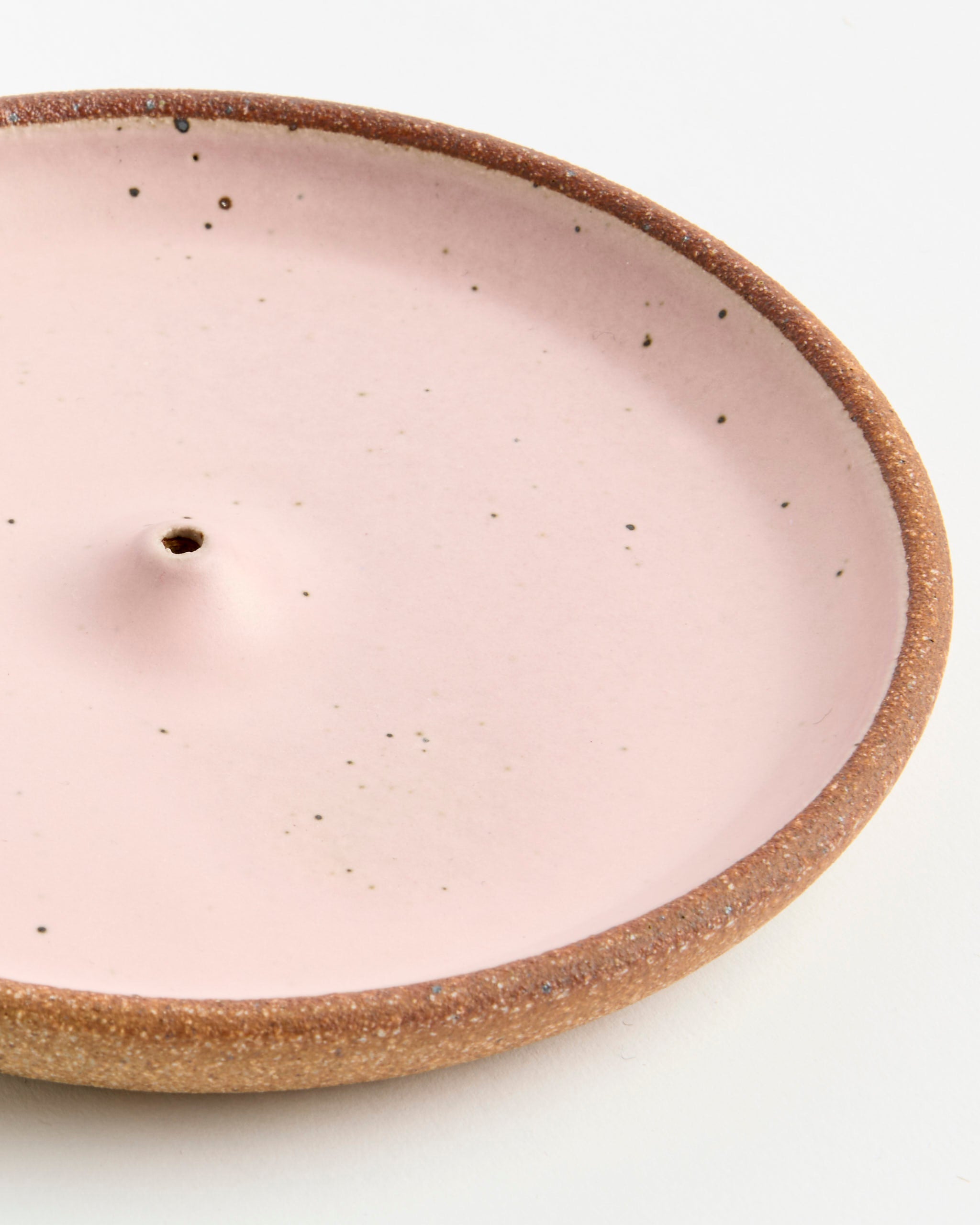 Incense Holder in Matte Pink