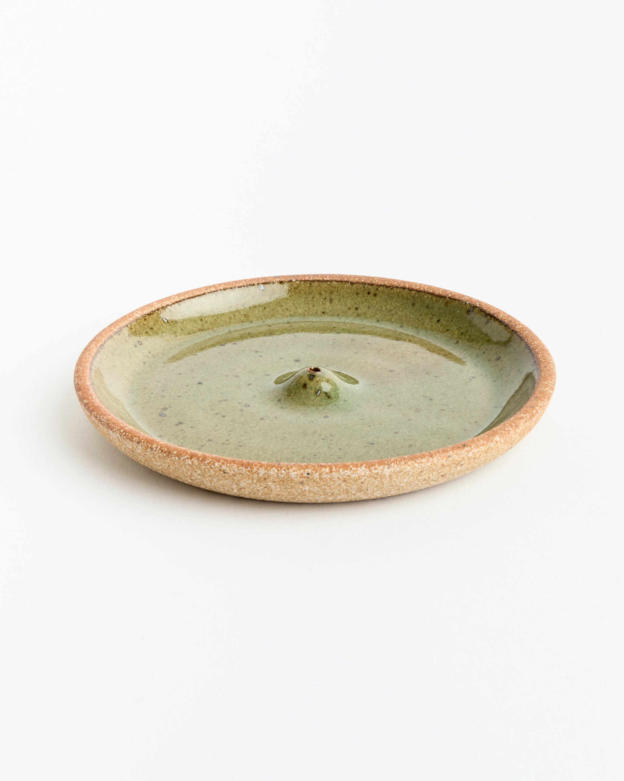 Incense Holder in Apple Green