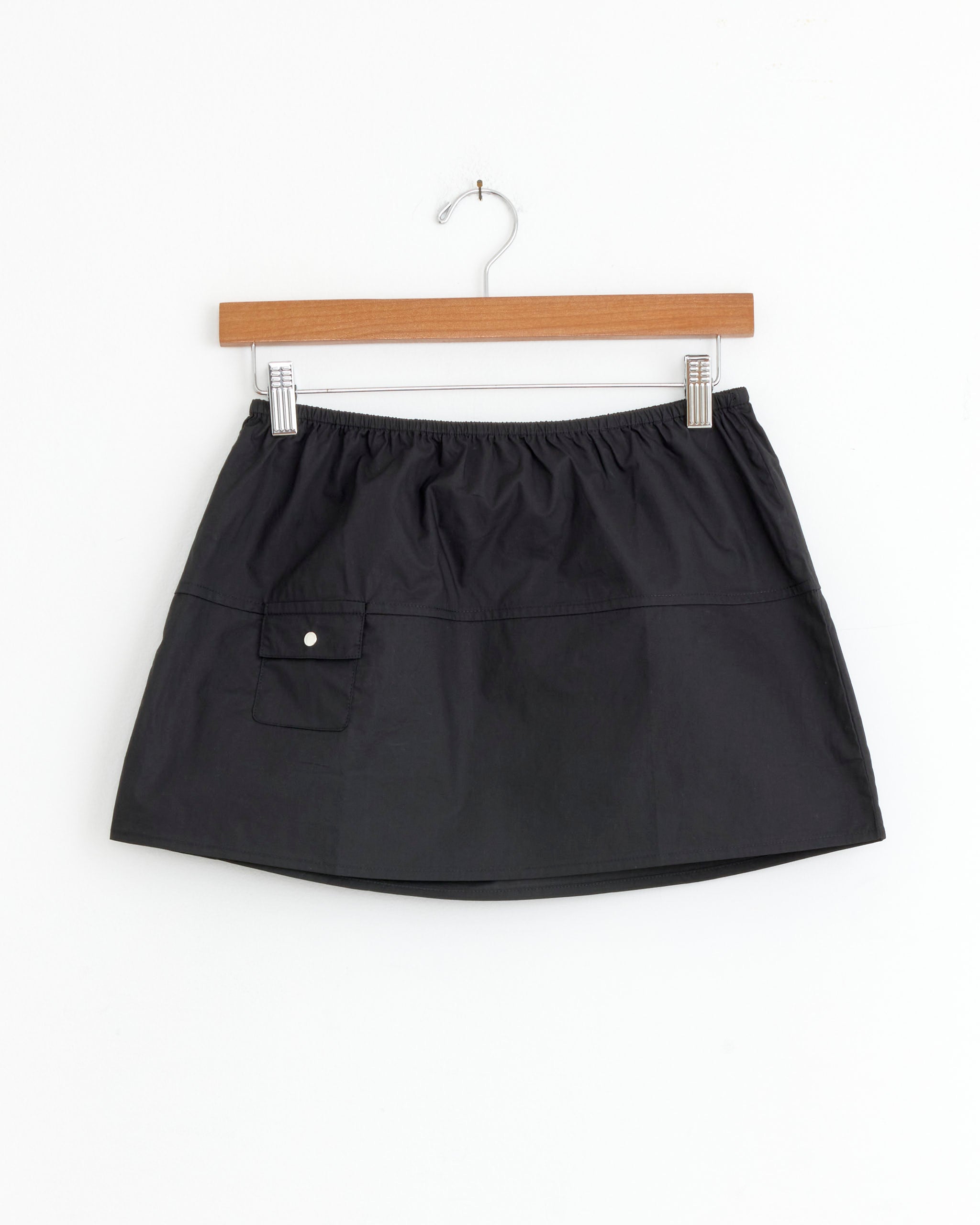 Pocket Skirt in Black