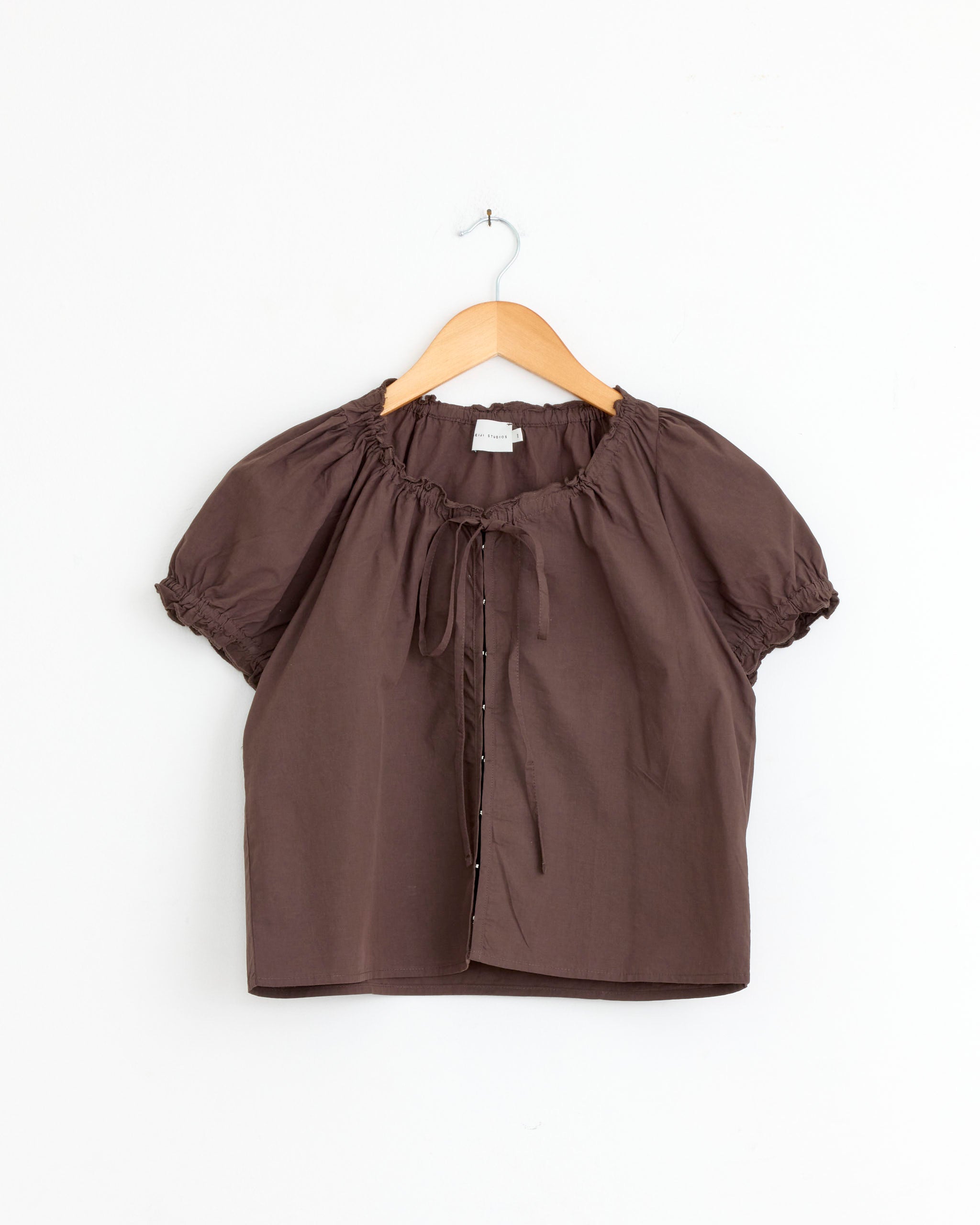 Close Shirt in Sepia