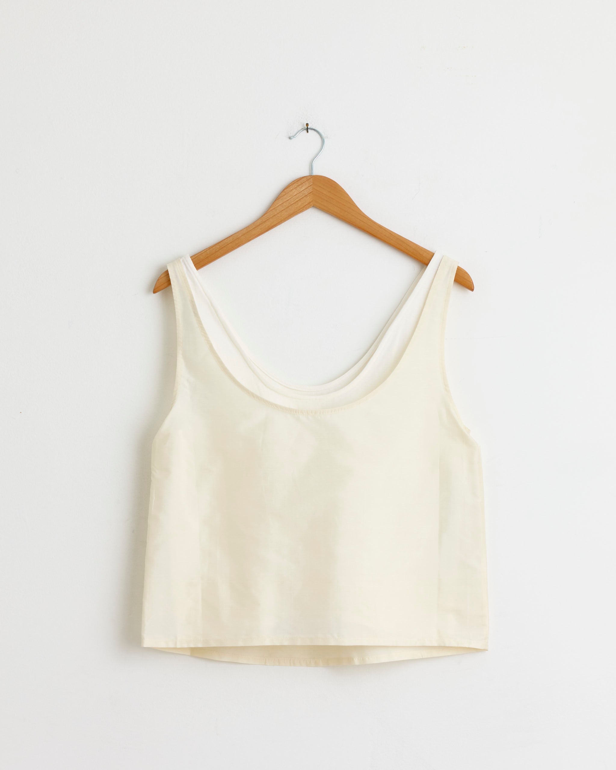 Duo Tank in Mixed Whites