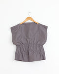 Luca Shell Top in Metal