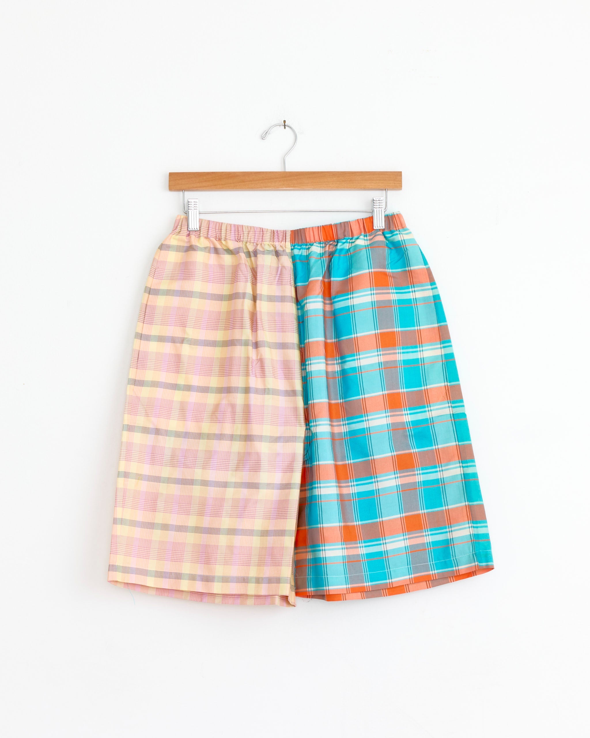Elio Short in Mixed Plaids