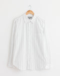 Basic Shirt in White/Charcoal