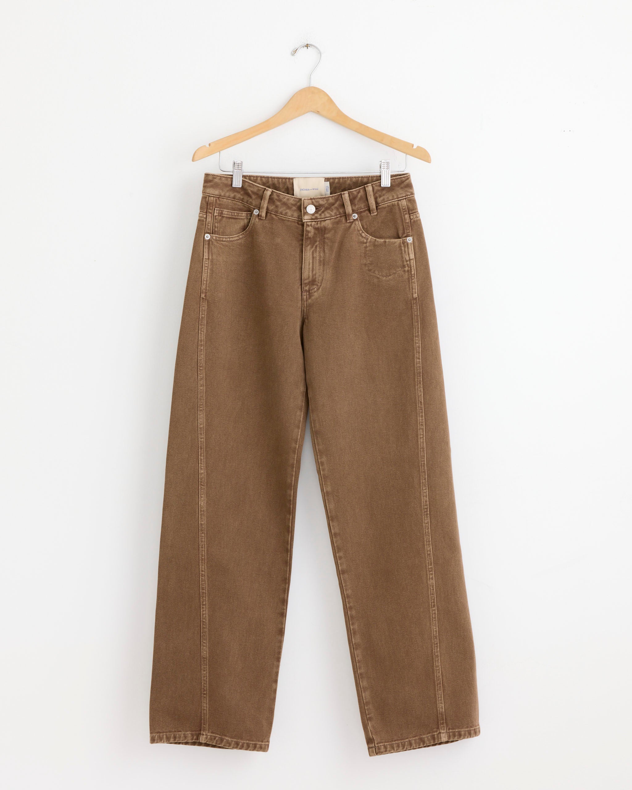 Reyno Pant in Brown