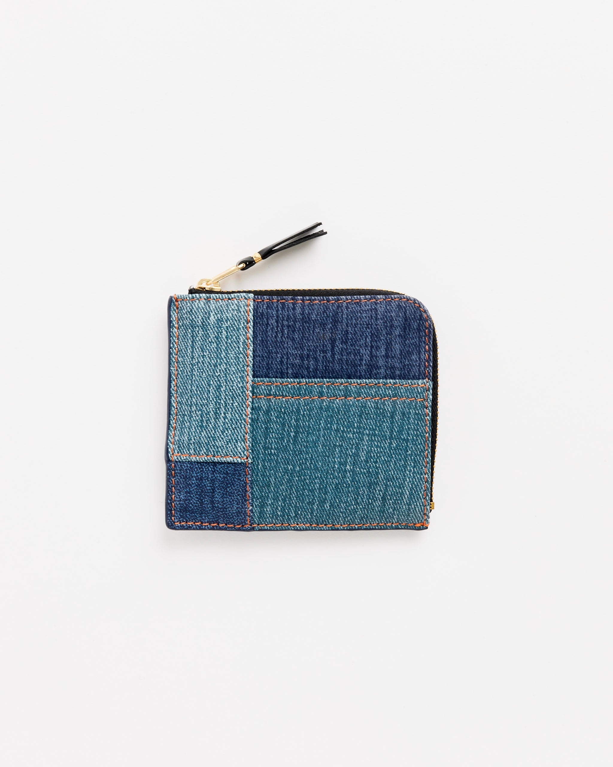 Denim Pocket Wallet in Blue