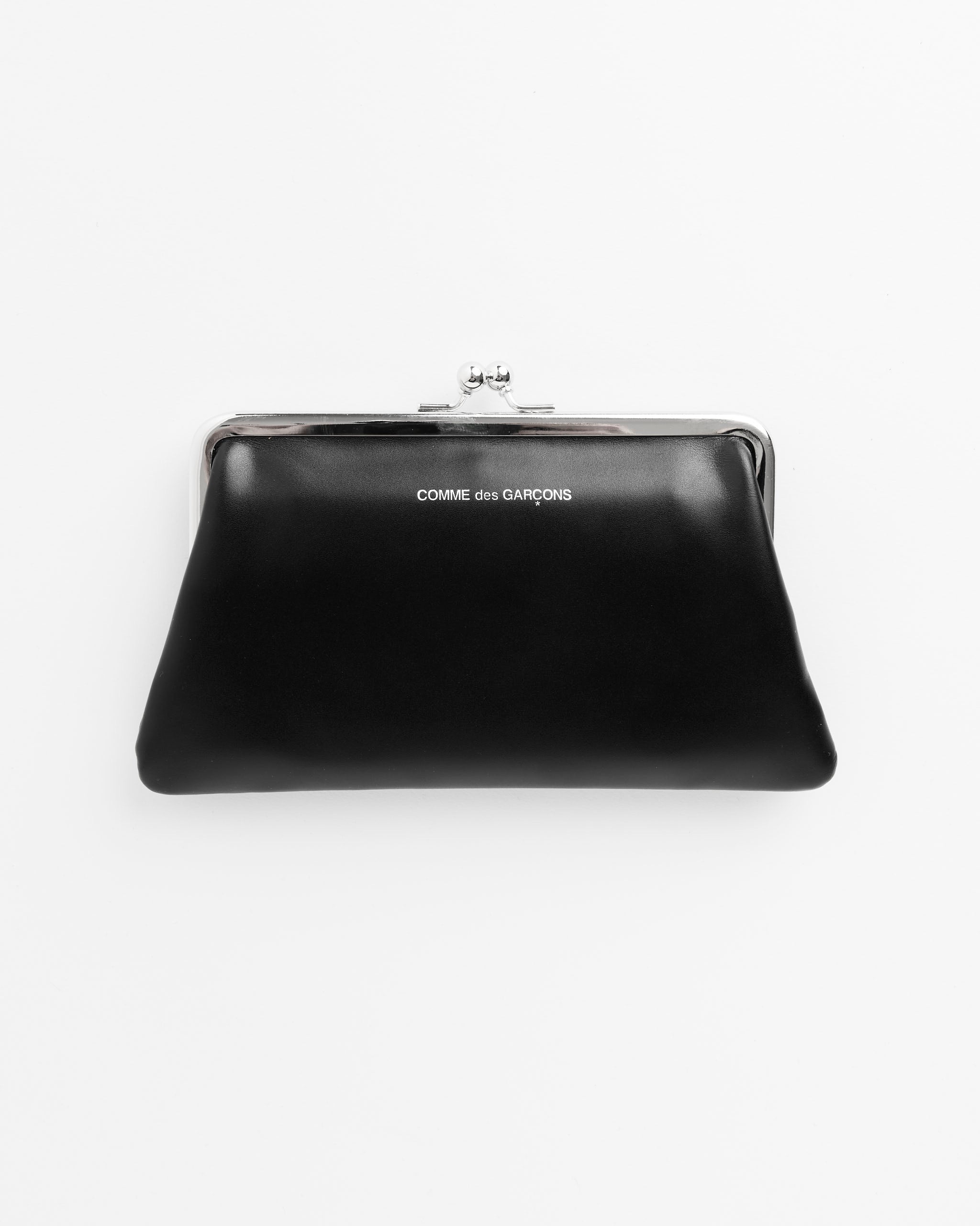 Kiss Clasp Wallet in Black
